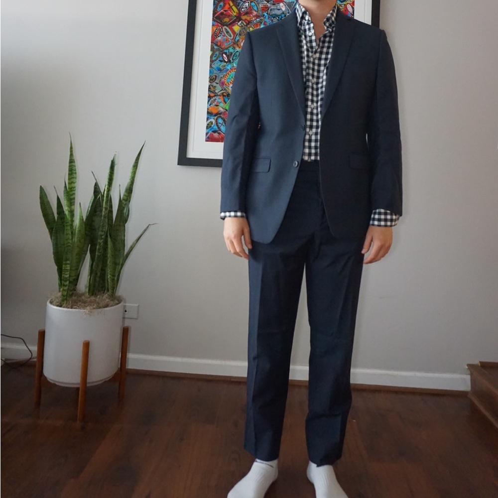 Calvin Klein Men’s suit size M blue
